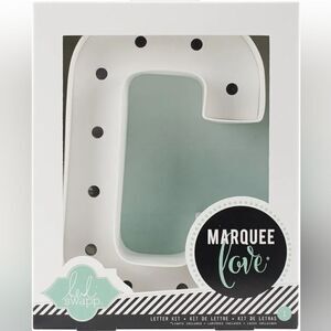 American Crafts Letter C Marquee Kit